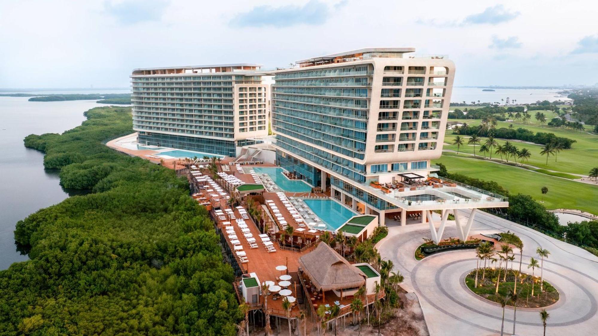 Hyatt Vivid Grand Island Cancun (Adults Only) Bagian luar foto